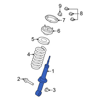 Ford OE - Front Suspension Shock Absorber