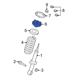 Ford OE - Front Suspension Shock Absorber Mount