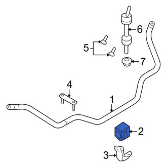 Ford OE - Front Suspension Stabilizer Bar Bushing