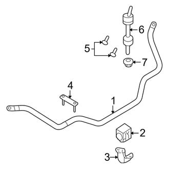 Ford OE - Front Suspension - Stabilizer Bar & Components (SVT Raptor)