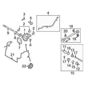 Ford OE - Drive Shaft Bolt