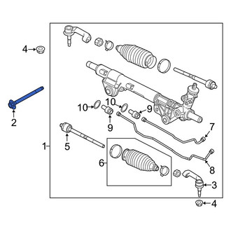 Ford OE - Rack and Pinion Mount Bolt