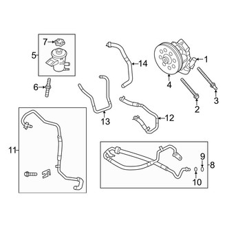 Ford OE - Steering Gear & Linkage - Pump & Hoses (SVT Raptor)