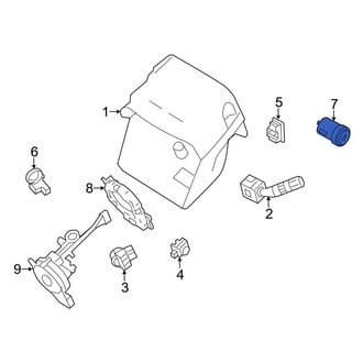 Ford OE - Console Lock Cylinder and Key