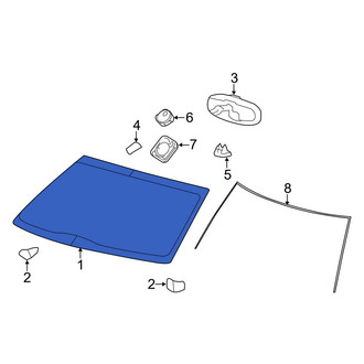 Ford OE - Front Windshield
