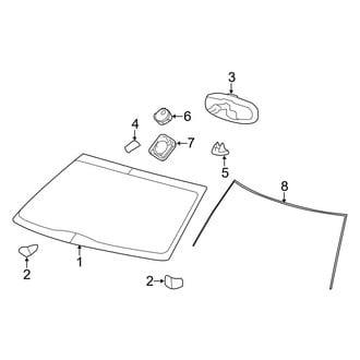 Ford OE - Windshield & Components (SVT Raptor)