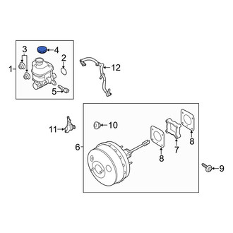 Ford OE - Brake Master Cylinder Reservoir Cap
