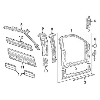 Ford OE - Cab - Aperture Panel (SVT Raptor SuperCab)