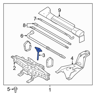 Ford OE - Suspension Control Arm Stop Bolt