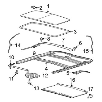 Ford OE - Cab - Sunroof (SVT Raptor SuperCab)