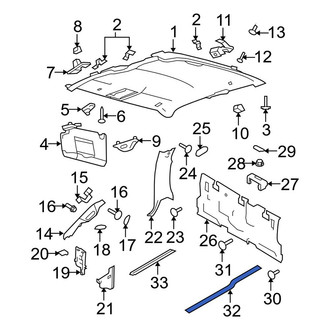 Ford OE - Left Door Sill Plate