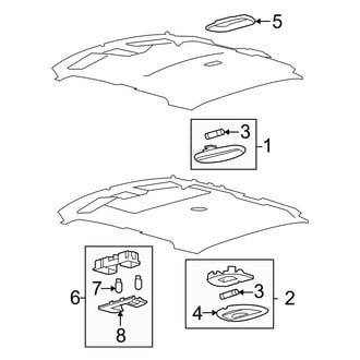 Ford OE - Cab - Interior Lamps (SVT Raptor SuperCab)