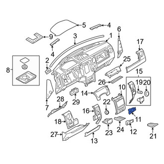 Ford OE - Instrument Panel Bezel