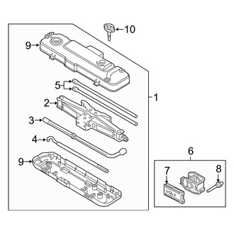 Ford OE - Cab - Jack & Components (SVT Raptor SuperCrew)