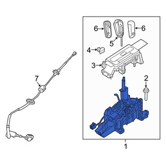 Ford OE - Automatic Transmission Shift Lever