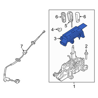 Ford OE - Automatic Transmission Shift Cover Plate