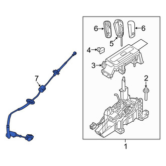 Ford OE - Automatic Transmission Shifter Cable