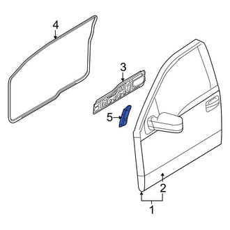 Ford OE - Front Left Door Seal