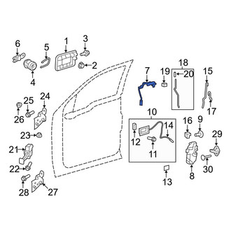 Ford OE - Front Keyless Entry Keypad