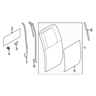 Ford OE - Rear Door Stop