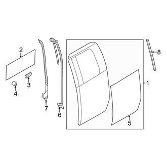 Ford OE - Rear Door - Door & Components (SVT Raptor SuperCab)