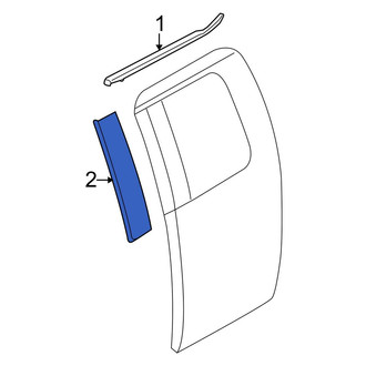 Ford OE - Rear Left Door Applique
