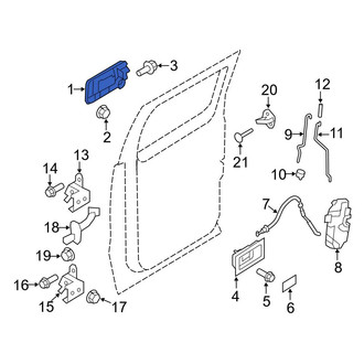 Ford OE - Rear Right Outer Exterior Door Handle