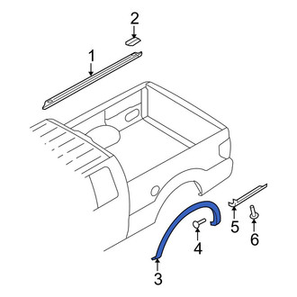 Ford OE - Rear Left Fender Flare
