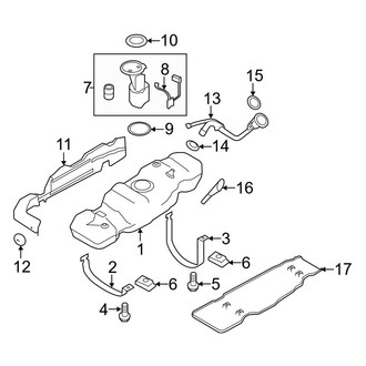 Ford OE - Fuel System Components (SuperCrew)