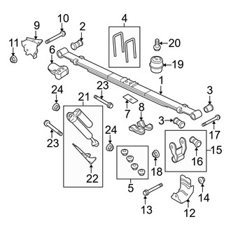 Ford OE - Rear Suspension - Suspension Components (SVT Raptor)