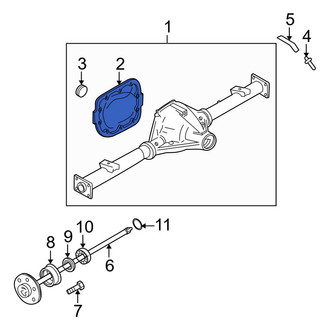 Ford OE - Rear Differential Cover