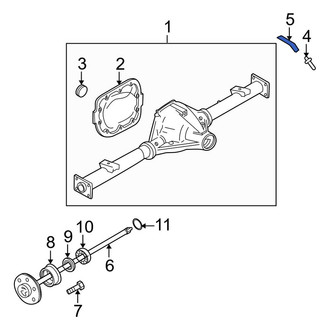 Ford OE - Differential Vent Hose