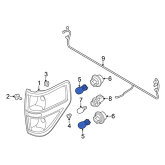 Ford OE - Tail Light Bulb
