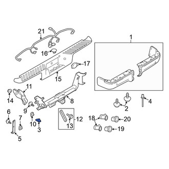 Ford OE - Running Board Screw