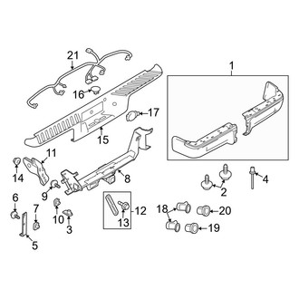 Ford OE - Rear Bumper - Bumper & Components (SVT Raptor)