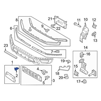 Ford OE - Grille Retainer