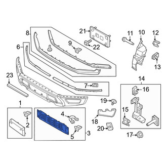 Ford OE - Front Lower Grille