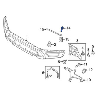 Ford OE - Upper Turbocharger Oil Line Bolt