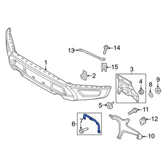 Ford OE - Front Right Inner Bumper Face Bar Bracket