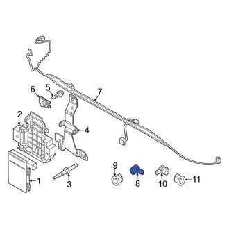 Ford OE - Front Left Parking Aid Sensor Housing