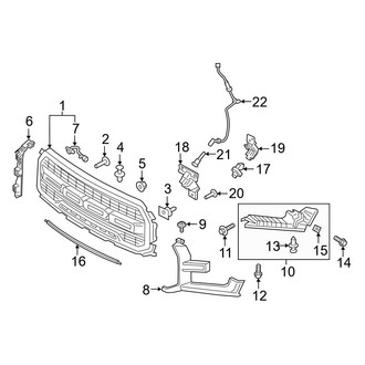 Ford OE - Grille & Components (Raptor)