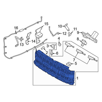 Ford OE - Front Lower Grille