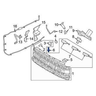 Ford OE - Grille Rivet