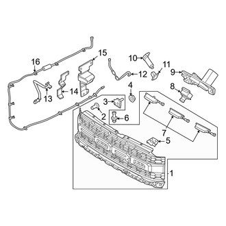 Ford OE - Grille & Components (Raptor)