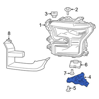 Ford OE - Front Left Headlight Bracket