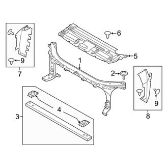 Ford OE - Radiator Support (Raptor)