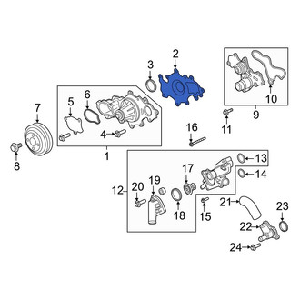Ford OE - Engine Water Pump Gasket
