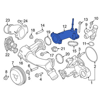 Ford OE - Engine Coolant Outlet Flange