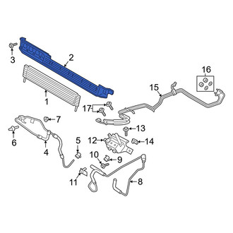 Ford OE - Automatic Transmission Oil Cooler Bracket