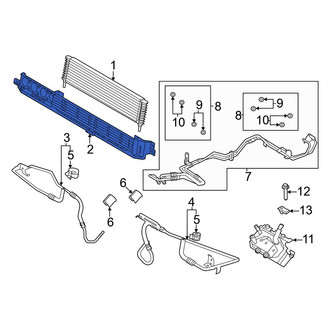 Ford OE - Automatic Transmission Oil Cooler Bracket